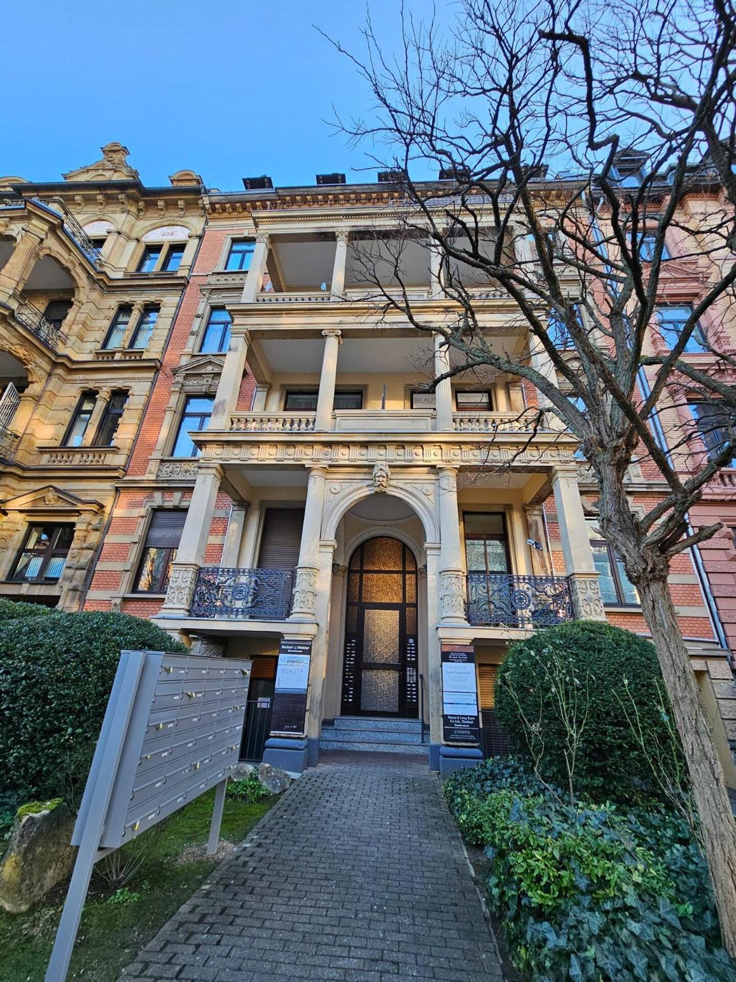 Apartment Wiesbaden Mitte, Zentral Am Park, Congresscenter 5 Min, Bahnhof 10Min Экстерьер фото